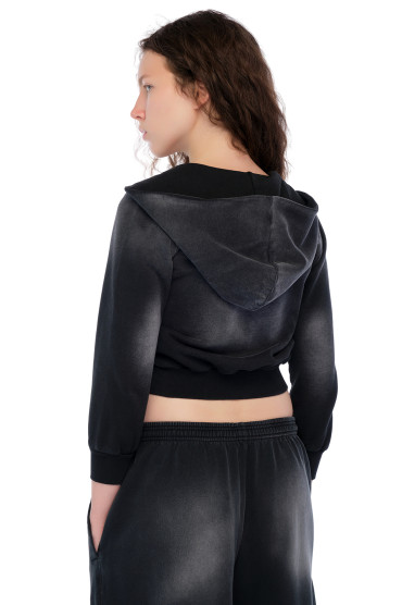 Худі на кнопках ALEXANDER WANG TAWp25011