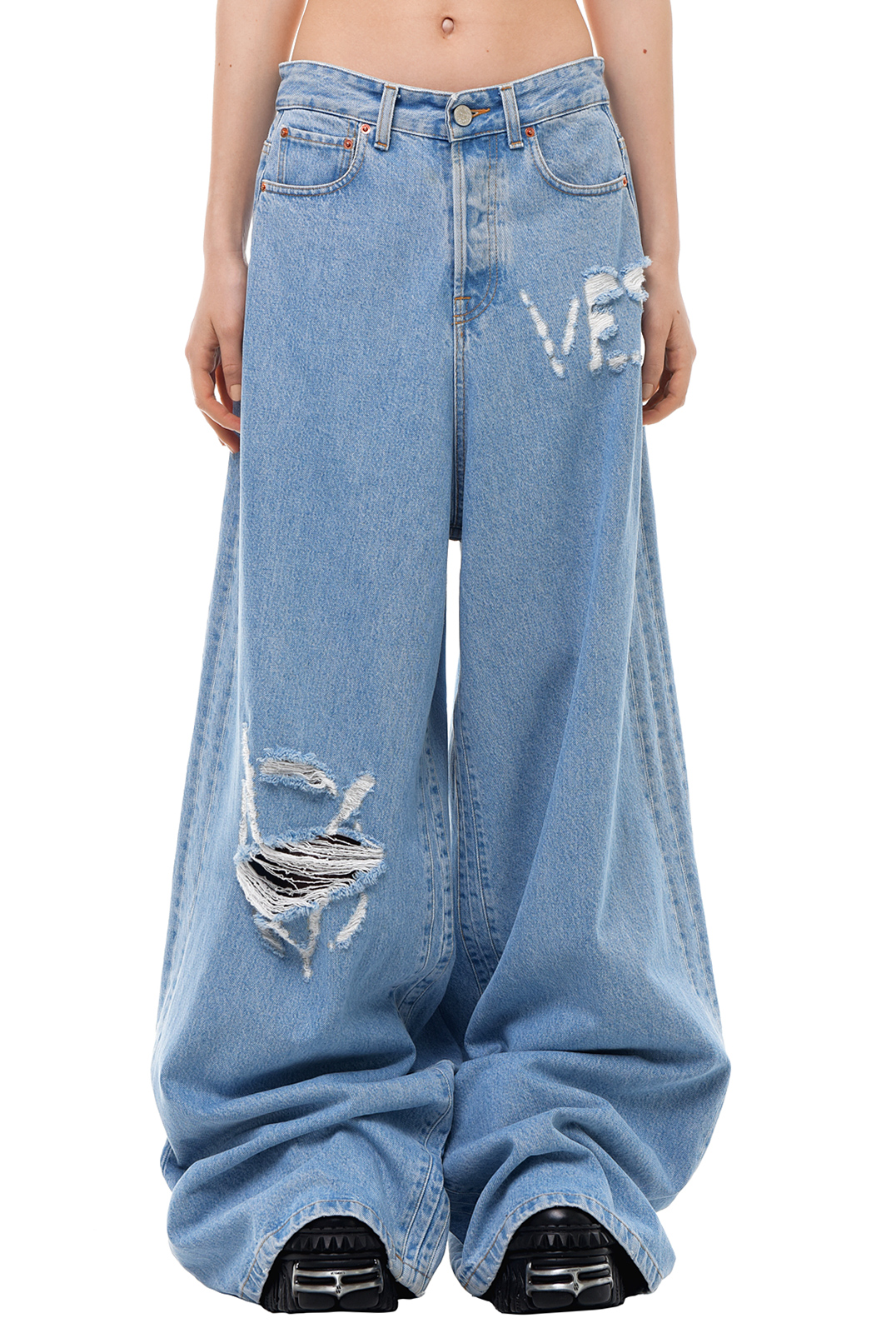 Подовжені джинси VETEMENTS VET14014