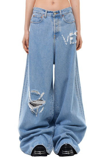 Подовжені джинси VETEMENTS VET14014