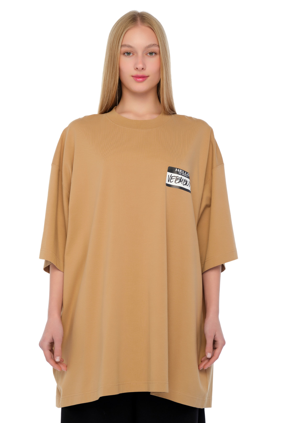 Футболка oversize VETEMENTS VET24006