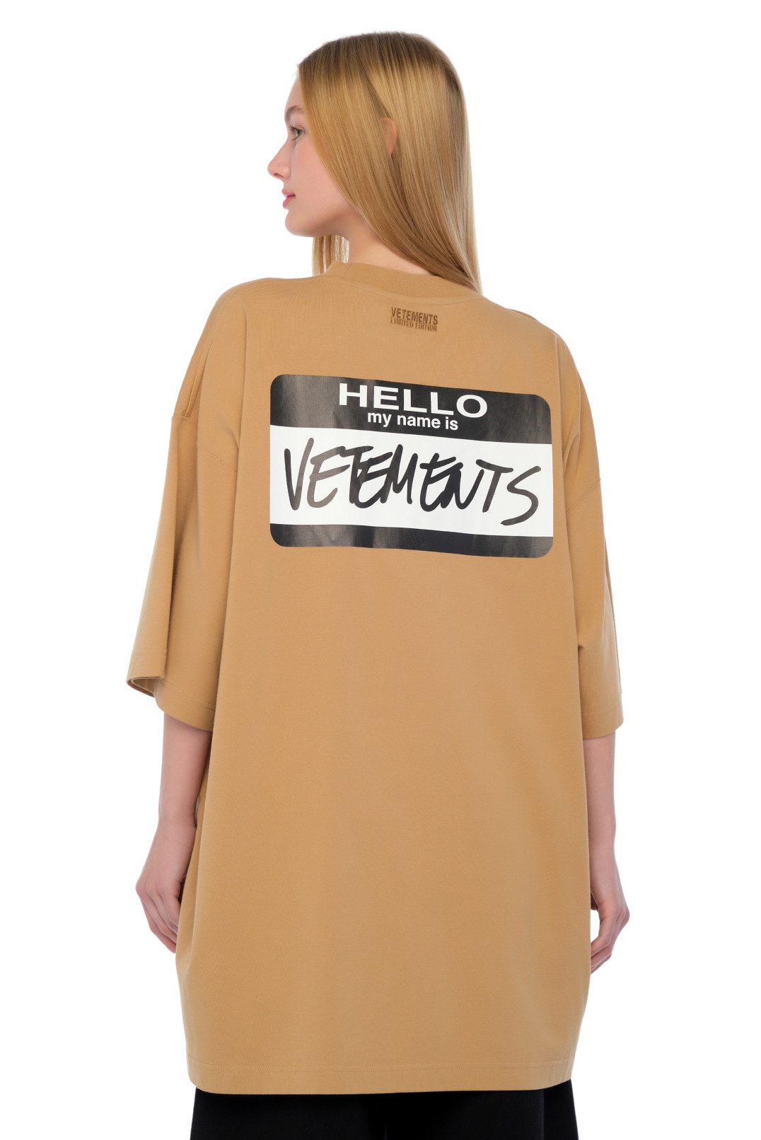 Футболка oversize VETEMENTS VET24006