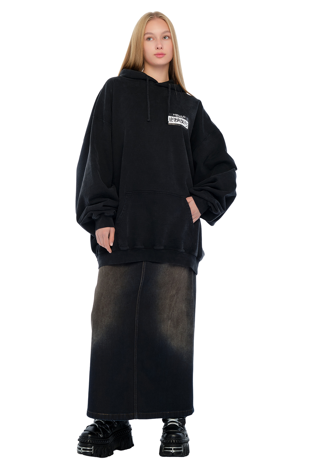 Худі oversize VETEMENTS VET24007