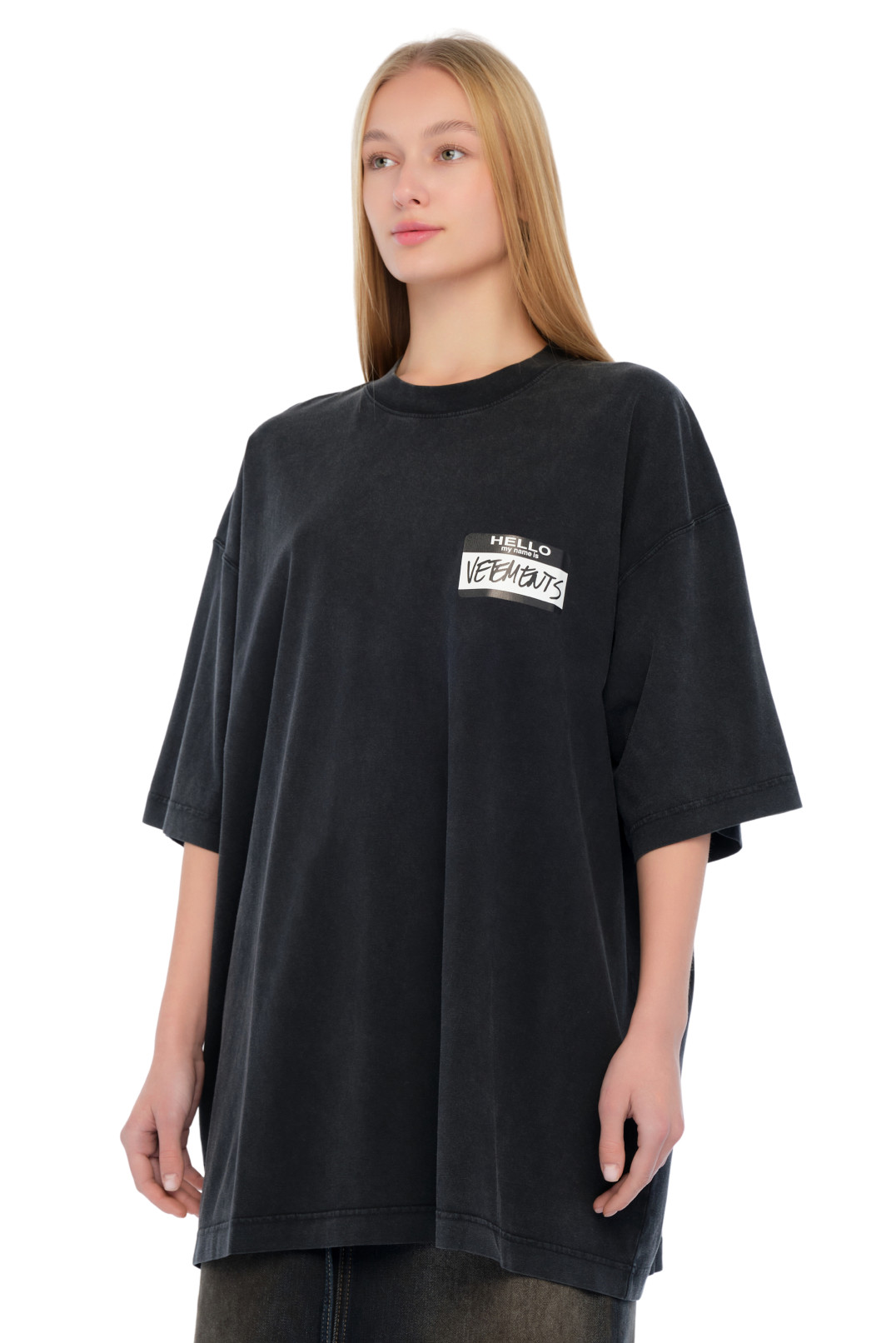 Футболка oversize VETEMENTS VET24008