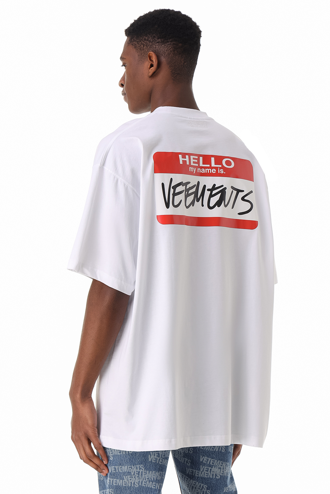 Футболка oversize з принтом VETEMENTS VETm12016