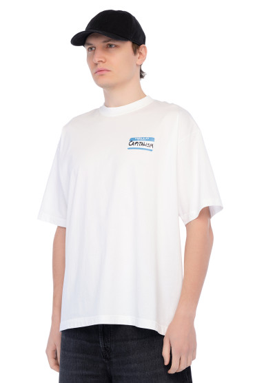 Купить оригинал Футболка VETm16026 от бренда VETEMENTS Футболка VETEMENTS VETm16026