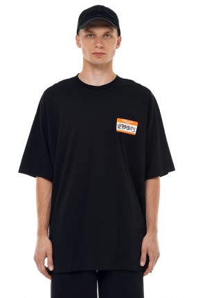 VETEMENTS Футболка oversize з принтом 