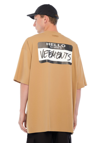 Футболка oversize VETEMENTS VETm24006