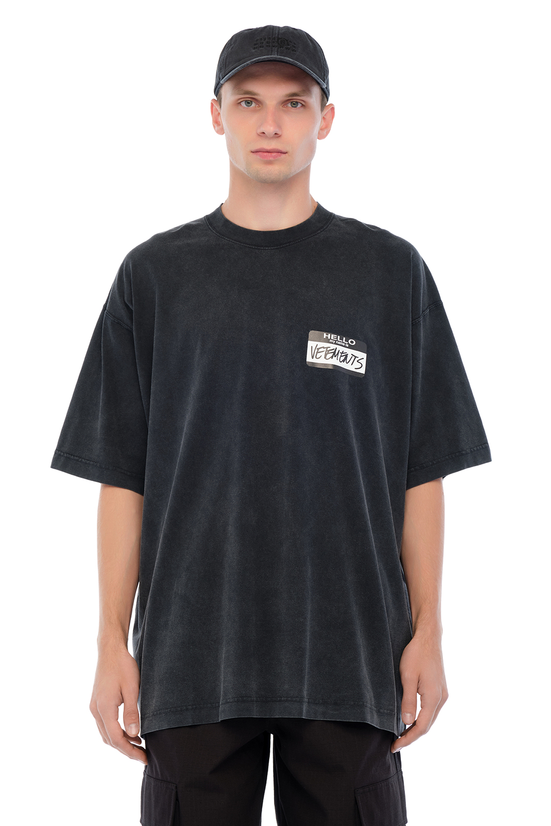 Футболка oversize VETEMENTS VETm24008