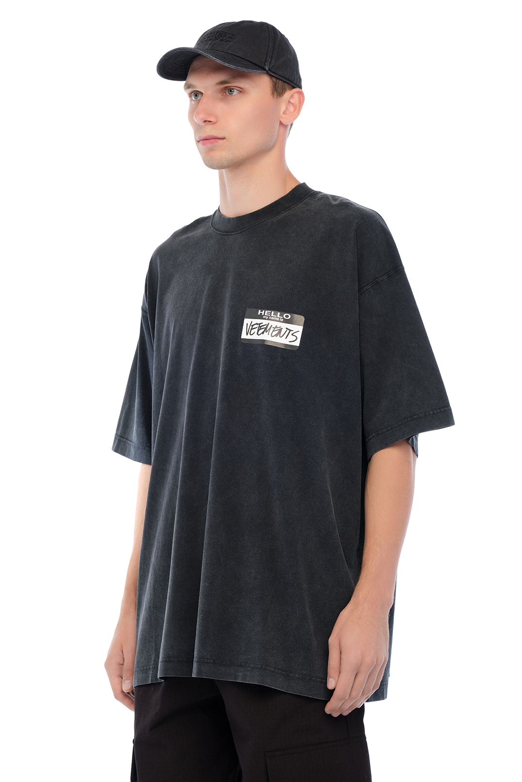 Футболка oversize VETEMENTS VETm24008