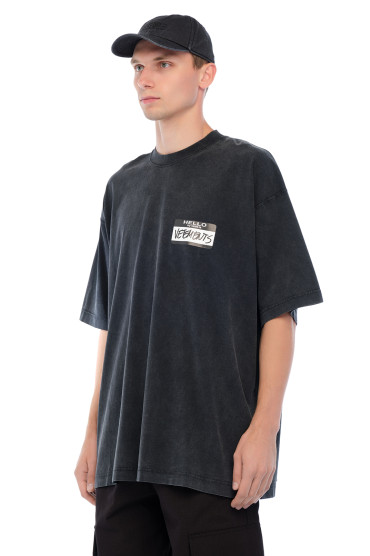 Футболка oversize VETEMENTS VETm24008