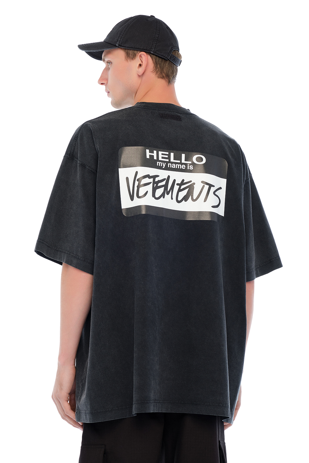 Футболка oversize VETEMENTS VETm24008