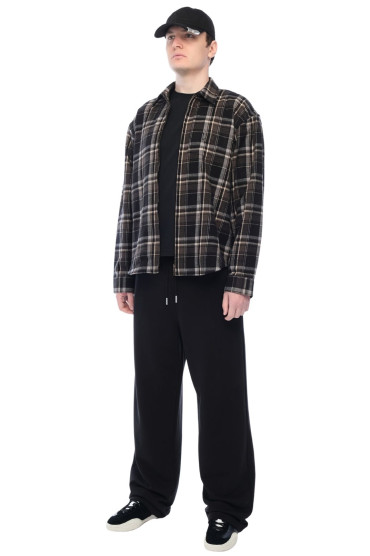 Купить оригинал Сорочка на блискавці VETm26007 от бренда VETEMENTS Сорочка на блискавці VETEMENTS VETm26007