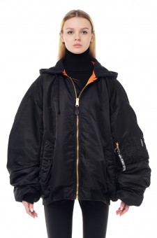 Двосторонній бомбер oversize