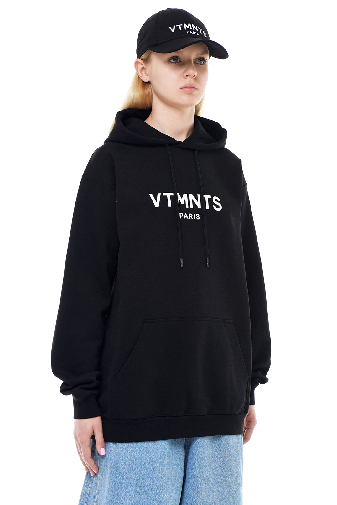 Худі oversize з логотипом VTMNTS VTM23005