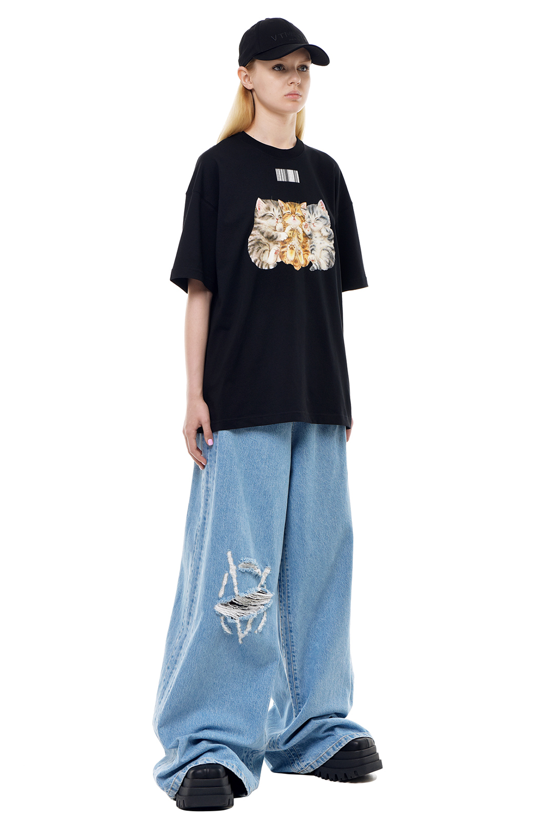 Футболка oversize з принтом VTMNTS VTM23007