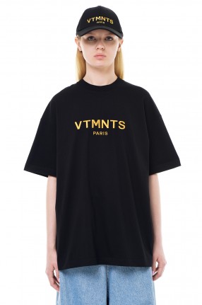 VTMNTS Футболка oversize з вишивкою логотипа