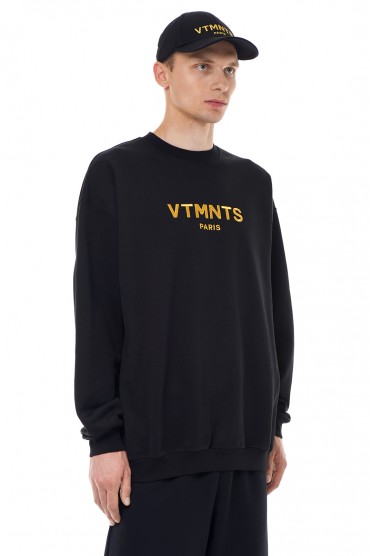 Світшот oversize з вишивкою логотипа VTMNTS VTMm23016