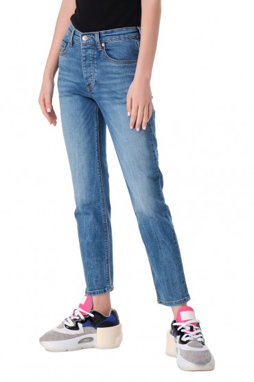 Вкорочені джинси з ефектом потертостей ZADIG&VOLTAIRE ZVw11011